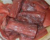 小鉢で一皿★マグロのアクアパッツア作り方1写真