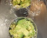 ノルウェーサーモンと豆腐とアボカドの前菜作り方8写真