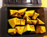 裏ごし無し、簡単冷たいパンプキンスープ作り方1写真