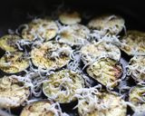 ナスしらすチーズ焼き　バジルの香り作り方2写真