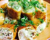 簡単！主食にもなるひとくち油揚げ巻き♡作り方12写真