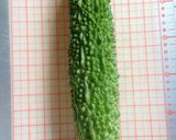 ゴーヤと魚肉ソーセージのかき揚げ作り方1写真