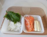 濃厚～☆サーモン&クリチの生春巻き♪作り方2写真