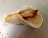 牛乳で作る美味しい肉まんの皮＋チキン包み作り方9写真