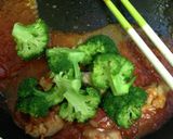 さっぱり♪鶏とブロッコリーのトマト炒め作り方5写真