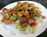 お肉と野菜のっけご飯作り方6写真