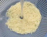簡単、豚キムチ胡麻ダレそうめん作り方6写真
