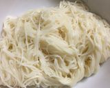 簡単、豚キムチ胡麻ダレそうめん作り方7写真