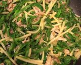豚肉で青椒肉絲風作り方5写真