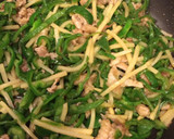 豚肉で青椒肉絲風作り方5写真