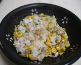 夜店の焼きとうもろこしチャーハン作り方3写真
