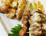 レンジで簡単★ピリッとチーズ炭火焼き鳥作り方4写真