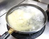 基本の冷製パスタ（明太子ソース）☆作り方1写真