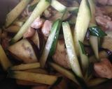 鶏肉茄子きゅうりのショウガ醤油ごま和え作り方6写真