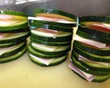 ズッキーニのハムチーズinフリッター作り方4写真