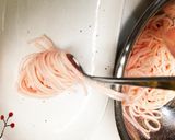 そうめん、ひやむぎを薔薇に♡優雅な夏を作り方5写真