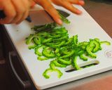 ゴーヤーと南瓜・蒸し鶏の胡麻ダレサラダ♪作り方3写真