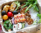 暑い夏も箸がススム★甘辛味噌ナス弁当作り方5写真