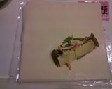 揚げずに~スモークチキンファミコレ春巻作り方3写真