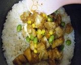 簡単おいしい♪からあげ混ぜご飯♪作り方5写真