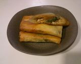 揚げずに~スモークチキンファミコレ春巻作り方5写真