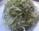 モリモリな千切り山盛り野菜作り方3写真