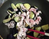 豚ナス味噌炒め作り方4写真