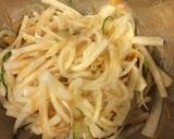 大根とナメタケの梅肉和え作り方3写真