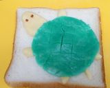 ちょっとカメさん☆…デコメロンパン☆作り方6写真