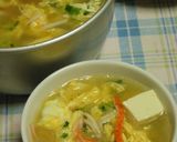 ふんわり卵の具沢山中華風スープ作り方8写真