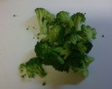 ブロッコリーのふわふわ卵白餡掛け作り方3写真