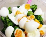 定番お惣菜 ブロッコリーとエビのサラダ作り方5写真
