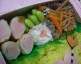 愛の矢♥キューピット弁当作り方4写真
