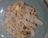 ☆お弁当にもしば漬けとじゃこの炒飯作り方8写真
