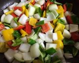 ☆夏野菜の酢豚☆作り方5写真