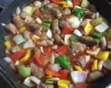 ☆夏野菜の酢豚☆作り方6写真
