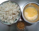 節約＆ダイエット！押し麦でチャーハン作り方2写真