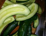 止まらない！胡瓜の甘辛～い焼酎辛子漬け作り方1写真