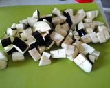 豚ひき肉と夏野菜の味噌炒め作り方1写真