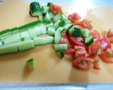 豚ひき肉と夏野菜の味噌炒め作り方2写真
