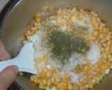 こんがり☆コーンバター醤油焼きおにぎり作り方3写真