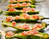しし唐のクリチ詰めロースト　ビール最高！作り方4写真