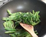インゲンの大葉味噌炒め作り方4写真