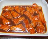 サーモンの変わり漬け丼作り方1写真