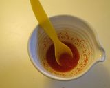 酢、塩、一味で超簡単☆手作りタバスコ！作り方1写真