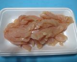 いんげんと鶏胸肉のにんにく醤油炒め♬作り方3写真