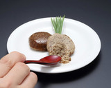 介護食　しいたけとごぼうの照り焼き作り方5写真