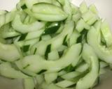 でっかいきゅうりの煮物作り方4写真