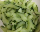 でっかいきゅうりの煮物作り方5写真