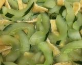 でっかいきゅうりの煮物作り方7写真